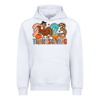 White 2023 thanksgiving Urban Hoodie - MaliasSmallBusiness