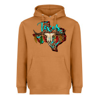 Meerkat bullskull texas map Heavyweight Hoodie - JahusDesignShop