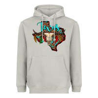 Moon Dust bullskull texas map Heavyweight Hoodie - JahusDesignShop