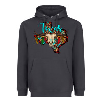 Smoke bullskull texas map Heavyweight Hoodie - JahusDesignShop
