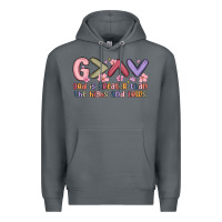Rock god is greater than the highs and lows Premium Hoodie - MaliasSmallBusiness