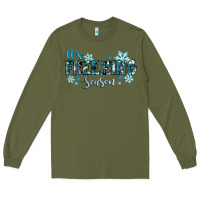 Army Green it's freezing season winter Long Sleeve Tee - RanaPortraitStore