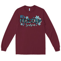 Burgundy it's freezing season winter Long Sleeve Tee - RanaPortraitStore