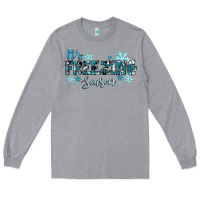 Heather Grey it's freezing season winter Long Sleeve Tee - RanaPortraitStore