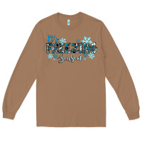 Toasted Coconut it's freezing season winter Long Sleeve Tee - RanaPortraitStore