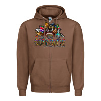 Chestnut you are my sunshine autism awareness Zipper Hoodie - SublimationCraftShop