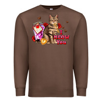 Chestnut i meow you Premium Sweatshirt - AdoDesignShop
