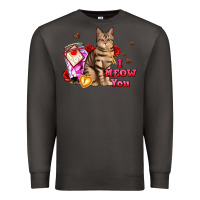I Meow You Premium Sweatshirt | Teevron