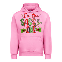 Fuchsia Pink im the sassy one Urban Hoodie - MaliasSmallBusiness