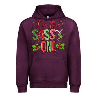 Mauve Wine im the sassy one Urban Hoodie - MaliasSmallBusiness