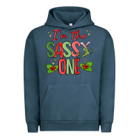 Pigment Midnight Navy im the sassy one Urban Hoodie - MaliasSmallBusiness
