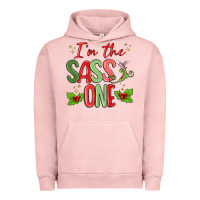 Pigment Salmon im the sassy one Urban Hoodie - MaliasSmallBusiness