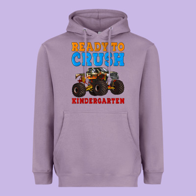 Ready To Crush Kindergarten Heavyweight Hoodie Designed By Artiststas
