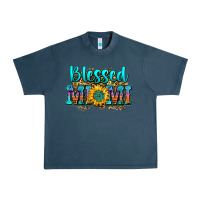 Midnight Navy blessed mimi Urban Heavy Tee - Zillion Design Studio