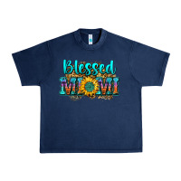 Navy blessed mimi Urban Heavy Tee - Zillion Design Studio