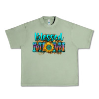 Oil Green blessed mimi Urban Heavy Tee - Zillion Design Studio