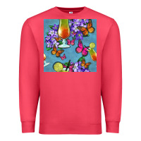 Cardinal butterfly cocktail Premium Sweatshirt - BundleAndBundleShop