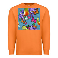 Carrot butterfly cocktail Premium Sweatshirt - BundleAndBundleShop