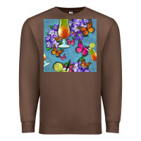 Chestnut butterfly cocktail Premium Sweatshirt - BundleAndBundleShop