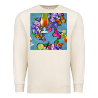 Sandshell butterfly cocktail Premium Sweatshirt - BundleAndBundleShop