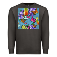 Smoke butterfly cocktail Premium Sweatshirt - BundleAndBundleShop