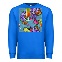 True Royal butterfly cocktail Premium Sweatshirt - BundleAndBundleShop