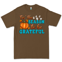 Cacao Tis' the Season To Be Grateful Premium Tee - Artiststas