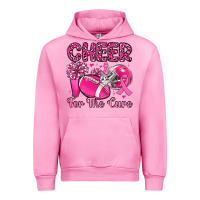 Fuchsia Pink cheer for the cure Urban Hoodie - MaliasSmallBusiness