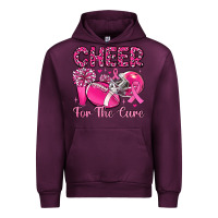 Mauve Wine cheer for the cure Urban Hoodie - MaliasSmallBusiness