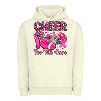 Pigment Pistachio cheer for the cure Urban Hoodie - MaliasSmallBusiness