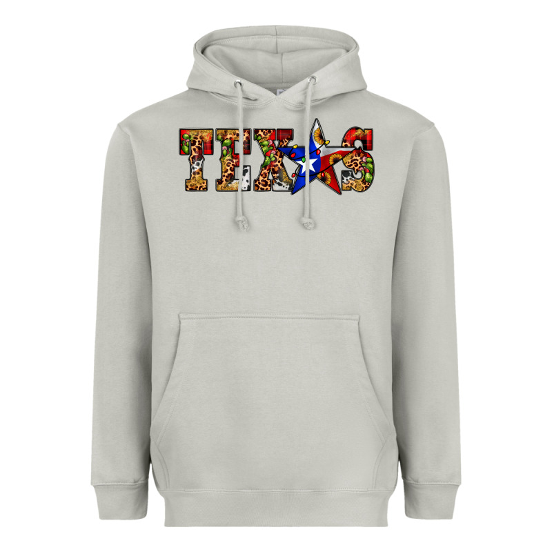 Texas Christmas Heavyweight Hoodie by JahusDesignShop | Teevron