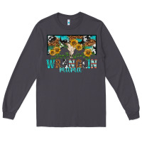 Smoke wranglin mama Long Sleeve Tee - texasbilliewilder