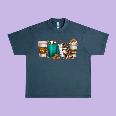 Urban Heavy Tee australian shepherd dog coffee cups