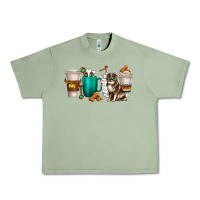 Oil Green australian shepherd dog coffee cups Urban Heavy Tee - texasbilliewilder