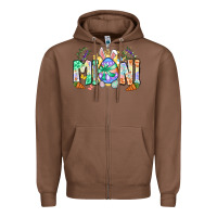 Chestnut Easter Day mini Zipper Hoodie - Neo Western