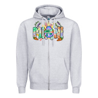 Heather Grey Easter Day mini Zipper Hoodie - Neo Western
