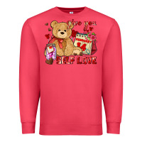 Cardinal give you self love Premium Sweatshirt - AdoDesignShop
