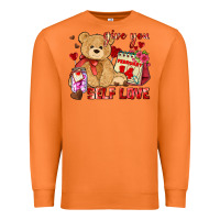 Carrot give you self love Premium Sweatshirt - AdoDesignShop