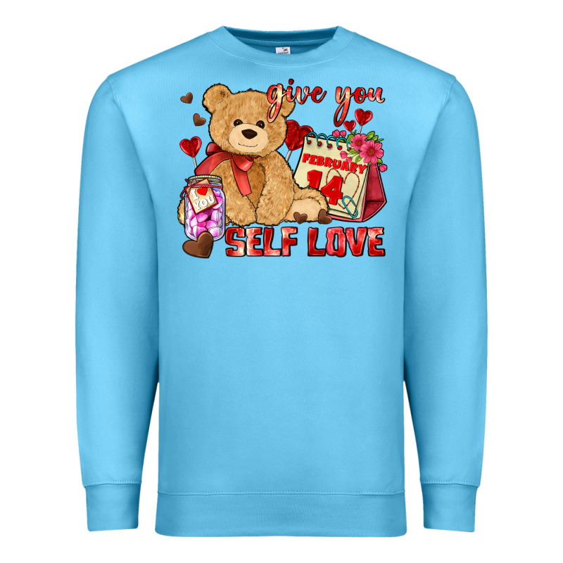 Give You Self Love Premium Sweatshirt by AdoDesignShop | Teevron