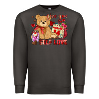Smoke give you self love Premium Sweatshirt - AdoDesignShop