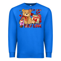 True Royal give you self love Premium Sweatshirt - AdoDesignShop