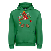 Emerald custom christmas gnome Urban Hoodie - MaliasSmallBusiness