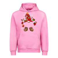 Fuchsia Pink custom christmas gnome Urban Hoodie - MaliasSmallBusiness