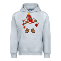 Heather Grey custom christmas gnome Urban Hoodie - MaliasSmallBusiness