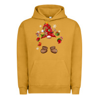 Pigment Peanut Butter custom christmas gnome Urban Hoodie - MaliasSmallBusiness