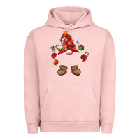 Pigment Salmon custom christmas gnome Urban Hoodie - MaliasSmallBusiness