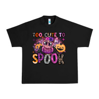 Black wicked cute too cute to spook Urban Heavy Tee - BarkalooDesign
