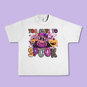 Wicked Cute Too Cute To Spook Urban Heavy Tee Designed By Barkaloodesign