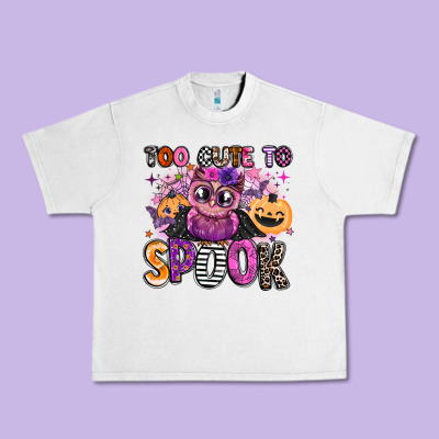 Wicked Cute Too Cute To Spook Urban Heavy Tee Designed By Barkaloodesign