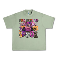 Oil Green wicked cute too cute to spook Urban Heavy Tee - BarkalooDesign